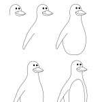 rajzolj pingvint